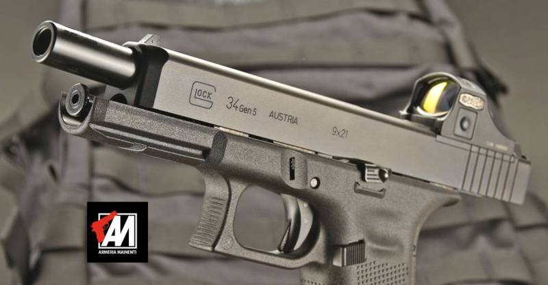 GLOCK GEN IV MOD. 34 SC GEN 5 FS MOS. CAL. 9 LUGER · foto 1 di 1
