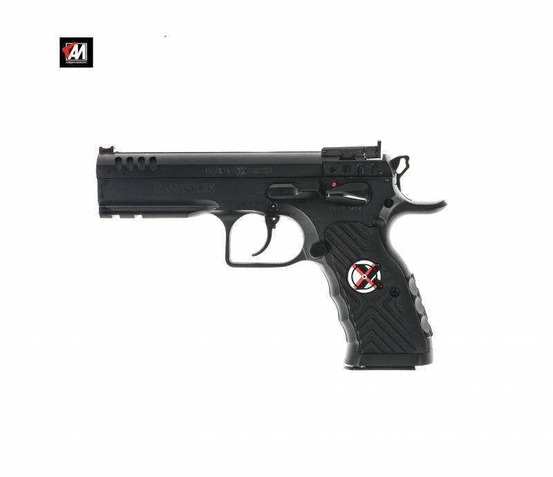 TANFOGLIO MOD. STOCK I XTREME CHERAKOTE NERA CAL. 9X19 GUANCETTE XTREME · foto 1 di 1