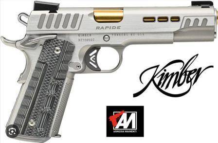 KIMBER MOD. RAPIDE DAWN CAL. 9 LUGER - 9 COLPI INOX SATINATA · foto 1 di 1