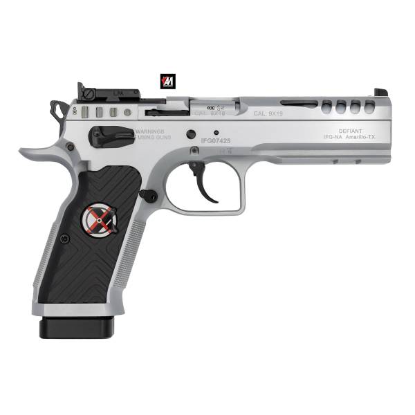 TANFOGLIO MOD. MASTER EXTREME CROMATA OPTIC READY CAL. 9X21 S.A. + 3 CARICATORI · foto 1 di 1