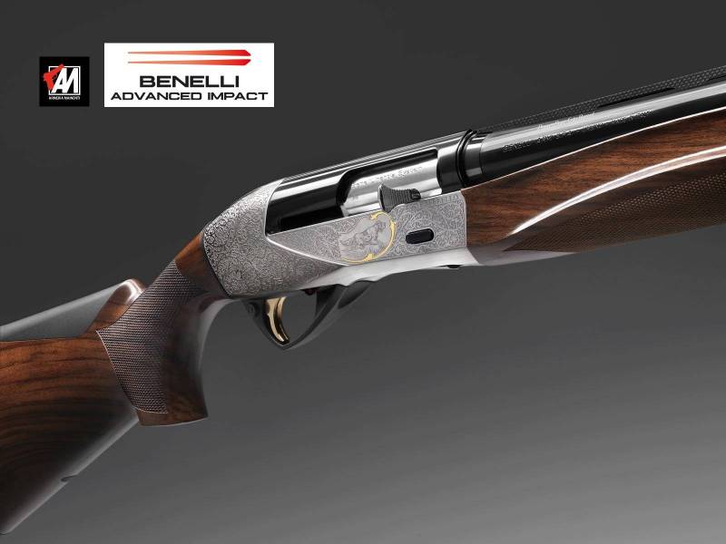 BENELLI MOD. RAFFAELLO DE LUXE CANNA CM. 65 STROZZ. INTERNI - AI ADVANCE IMPACT B.E.A.S.T. CAL.12 FORATURA 19,6 (nuove canne Advance Impact) CANNA CM. 65 STROZZ · foto 1 di 1