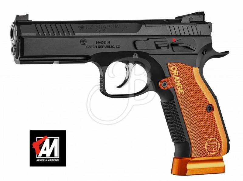 CZ MOD. SHADOW 2 ORANGE OR (OPTIC READY) PREDISPOSTA RED DOT CAL. 9X19 · foto 1 di 1
