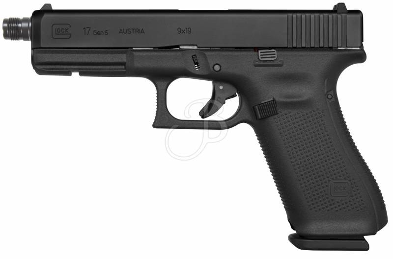 GLOCK MOD.17 GEN 5 FTO MOS. GI-MATCH CAL. 9X19 CANNA FILETTATA - PREDISPOSTA RED DOT · foto 1 di 1