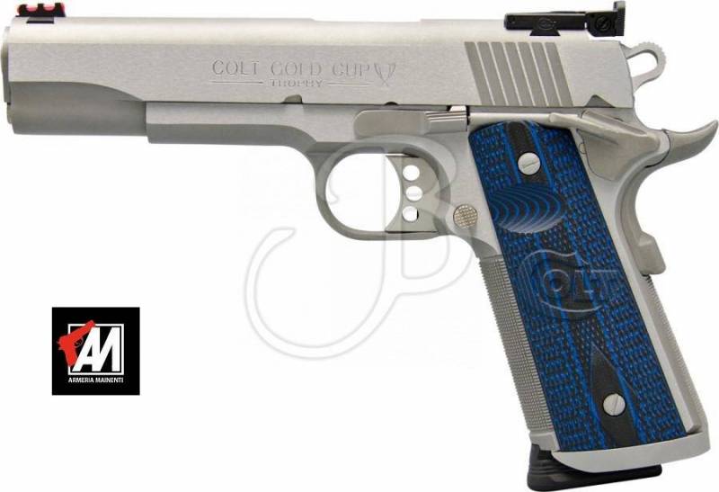 COLT GOLD CUP TROPHY 9X19 LUGER 5 POLLICI -SS INOX · foto 1 di 1