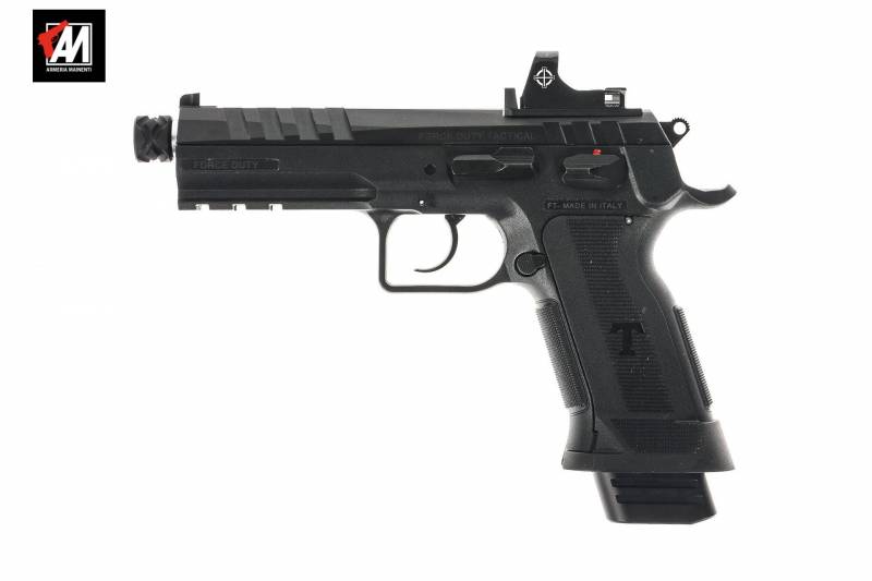 TANFOGLIO MOD. FORCE DUTY TACTICAL CAL. 9X19 RAPID SIGHT D.A. + CARIC. SCORTA · foto 1 di 1