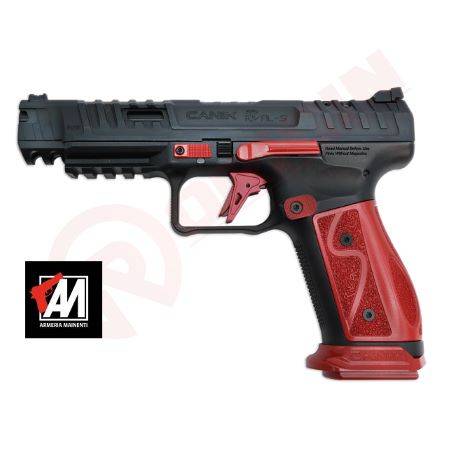 CANIK MOD. RIVAL SFX FULL
METAL COMPETITION READY RED EDITION CAL. 9X19 18 COLPI AZIONE STRIKER · foto 1 di 1