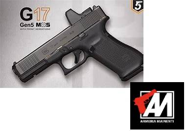 GLOCK MOD.17 GEN V G-MATCH MOS (RED DOT) CAL. 9 LUGER +1 CARIC. SCORTA · foto 1 di 1