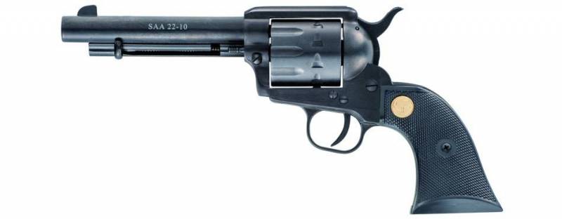 CHIAPPA FIREARMS MOD. 1873 S.A. CAL. 22 L.R. 10 COLPI CANNA 5,5 POLLICI · foto 1 di 1