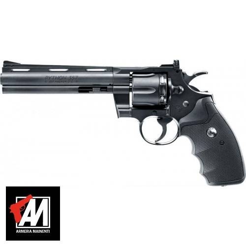UMAREX MOD. COLT PYTHON 6 POLLICI CO2 - 10 COLPI BB - PELLETS ALIMENTAZIONE CO2 12 GR. LIBERA VENDITA · foto 1 di 1