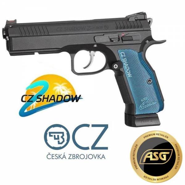 PISTOLA ARIA COMPRESSA CO2 MARCA ASG MOD. SHADOW2 PALLINI SPEFIRICI LIBERA VENDITA · foto 1 di 1