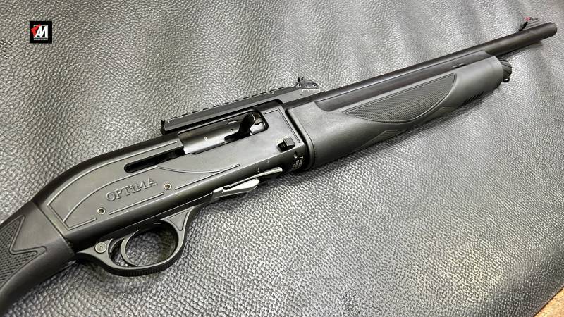 HATSAN MOD. ESCORT SLUG CAL.12 CANNA CM. 51 CO RAIL SUPERIORE · foto 1 di 1