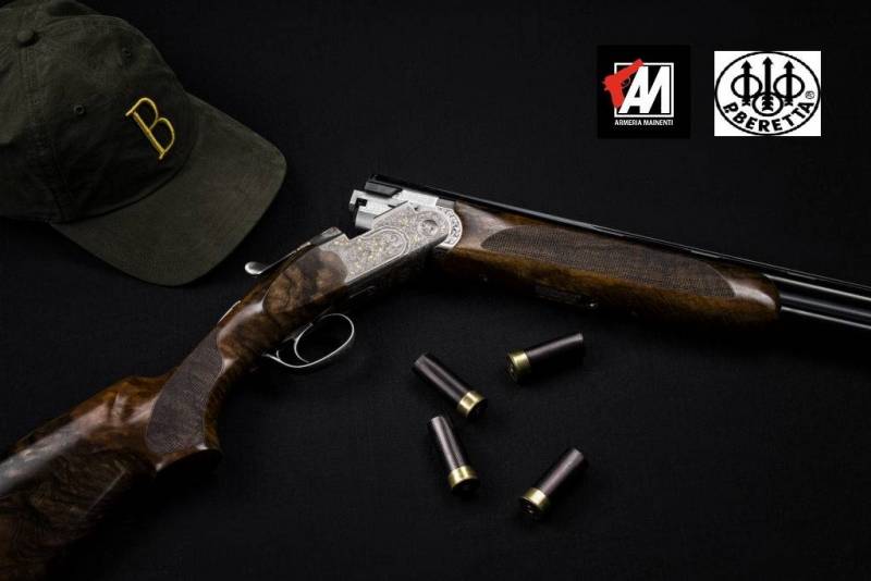 BERETTA MOD. 687 500TH ANNIVERSARIO SPORTING CAL.12 CANNE CM. 81 STROZZ. INT. CALCIO BI FAST REGOLABILE